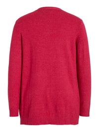 VIRIL ÅPEN L/S STRIKKET CARDIGAN/CUR - NOOS