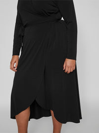 Slå-om Kjole - VIBORNEO WRAP MIDI DRESS