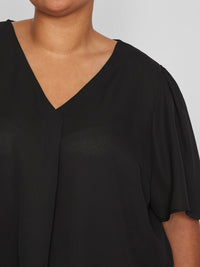 VILUCIA V-NECK 2/4 TOP/CUR - NOOS