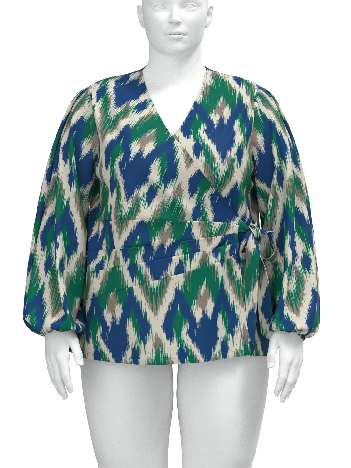 VIPEFFI PERRY LS WRAP TOP