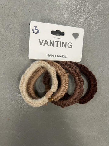 VA Hårelastikker - 6 pak / 5 pak / 4 pak