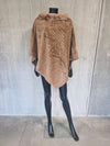 Fake Fur Poncho