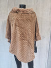 Fake Fur Poncho