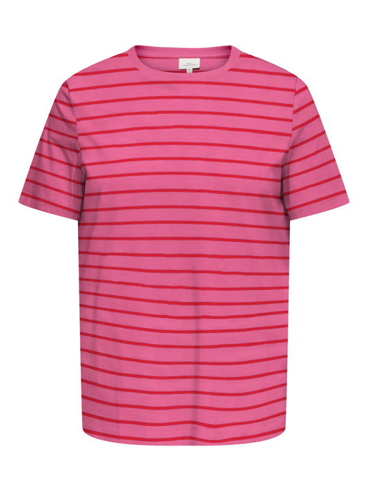 CarBloom - Stribet T-shirt