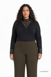 WaSTELLA 8 - Bluse med Blondedetaljer