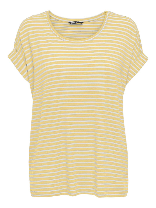 CARMOSTER - Stribet Bluse - NOOS