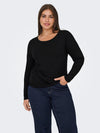 CARLONNY LS O-HALS TOP JRS