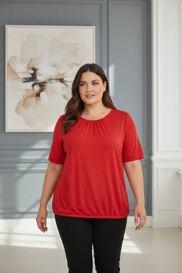 CpZOHRA - T-shirt med Elastikkant