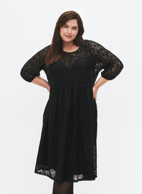 ZiMJUNA - L/S - BLK DRESS