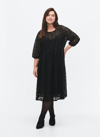 ZiMJUNA - L/S - BLK DRESS