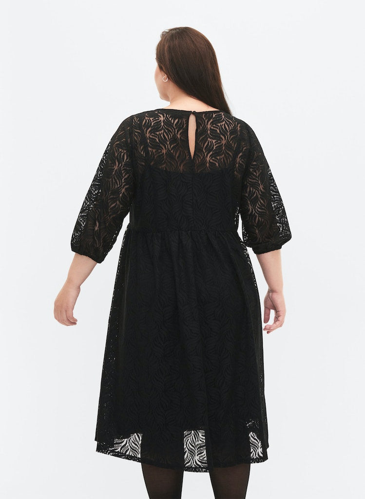 ZiMJUNA - L/S - BLK DRESS