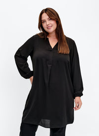 ZIVANNI - L/S - V-NECK - ABK DRESS