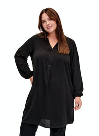 ZIVANNI - L/S - V-NECK - ABK DRESS