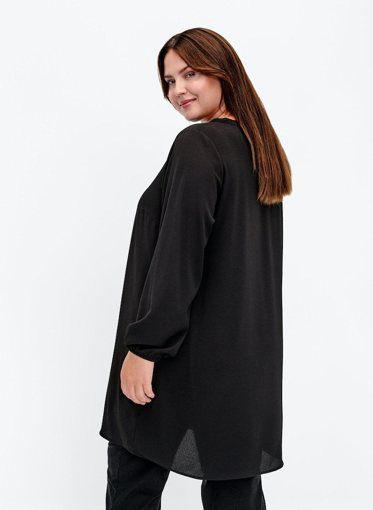 ZIVANNI - L/S - V-NECK - ABK DRESS