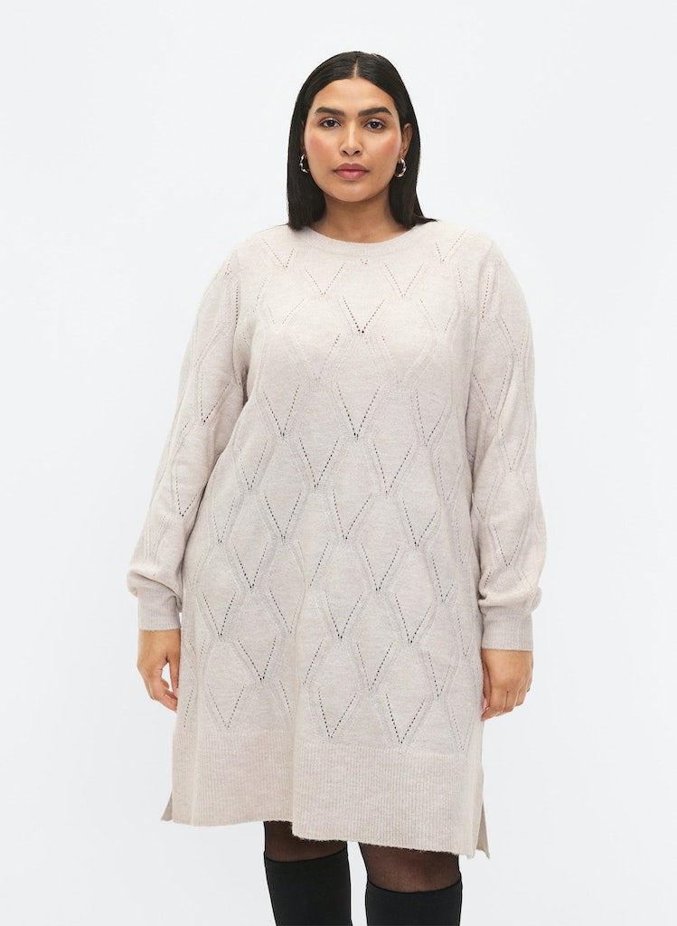 ZIMZIGGI - L/S - BLK DRESS