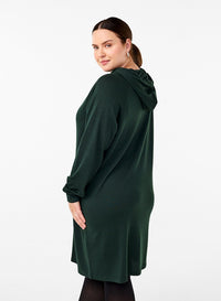 ZiVLUCCA - HOODIE KNEE DRESS