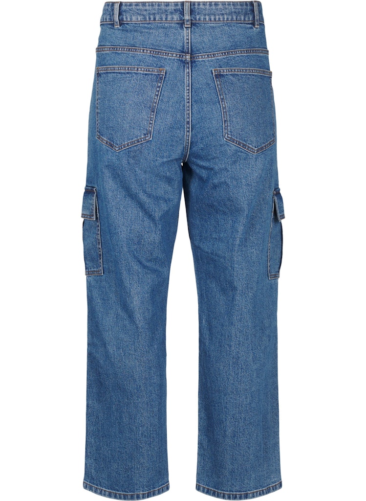 ZIJLIVA - HW STRAIGHT CARGO JEANS