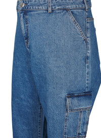 ZIJLIVA - HW STRAIGHT CARGO JEANS