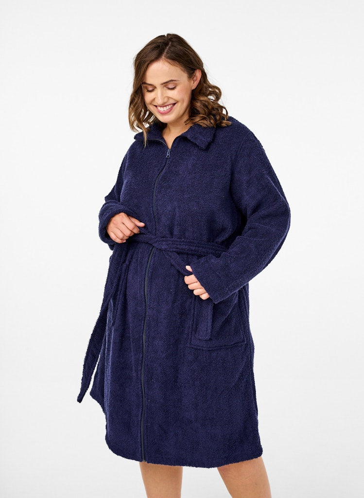 ZiMDALY - L/S ZIPPER BATHROBE