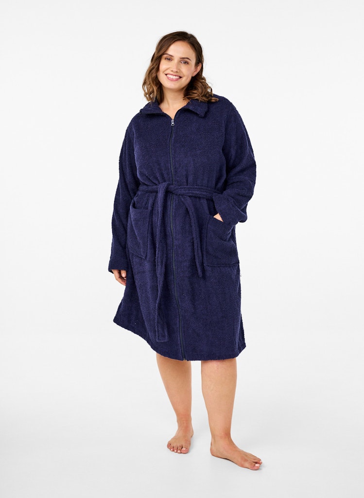 ZiMDALY - L/S ZIPPER BATHROBE