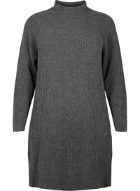 ZIMCOMFY RIB - L/S - ABK DRESS