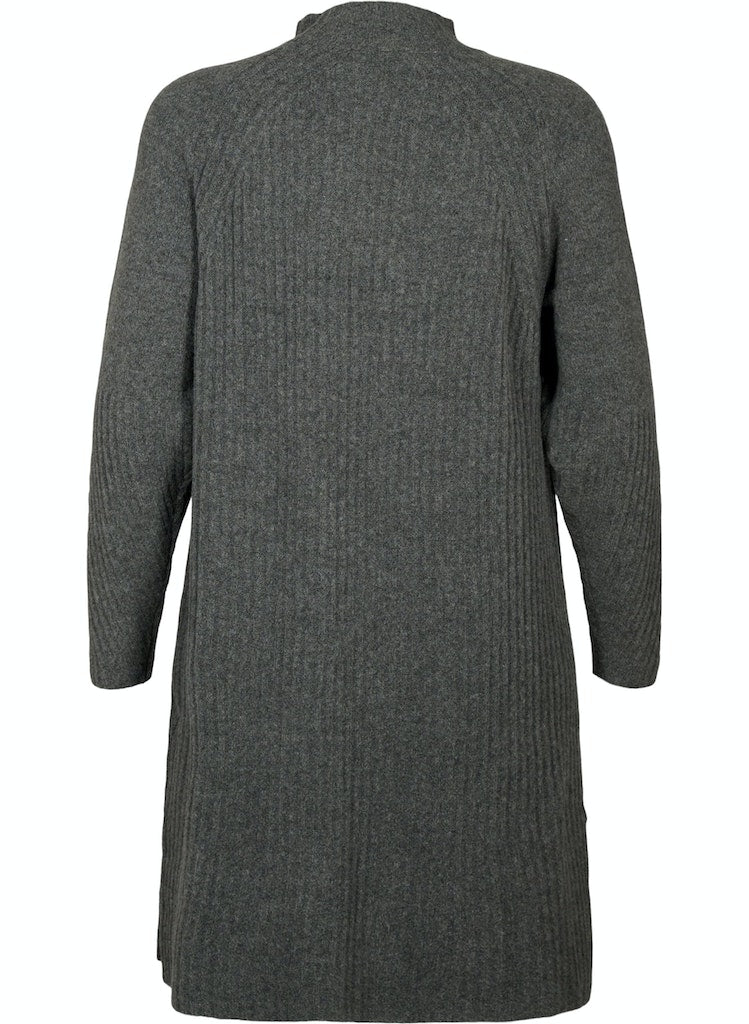 ZIMCOMFY RIB - L/S - ABK DRESS