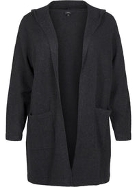 ZiMVISTA - L/S HOOD CARDIGAN