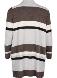 ZiCASUNNY STRIPE - L/S - CARDIGAN