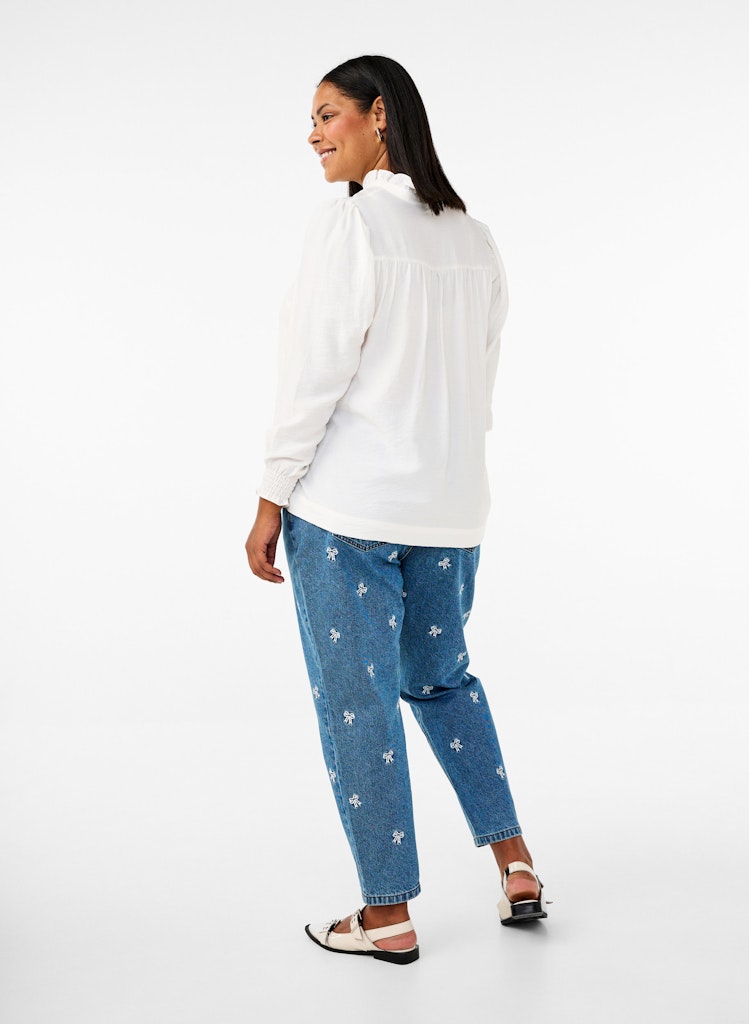 ZiJELENA - CROPPED MOM MILLE JEANS