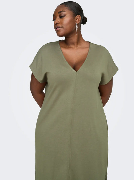 CarLise - Kortærmet Kjole