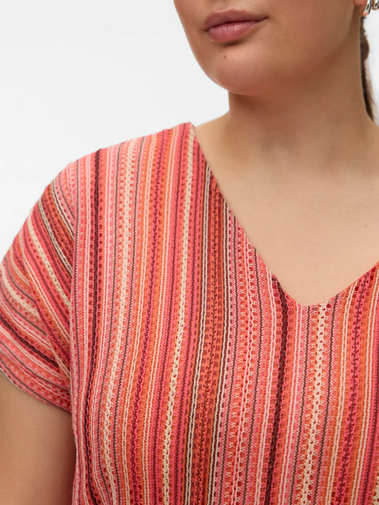 VmcDemi - V-Hals Bluse