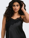 Carindona Satin Stroptop i blonde