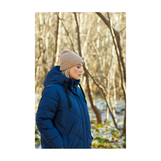 CiJakke - 219068 Blå med 2-vejs lynlås