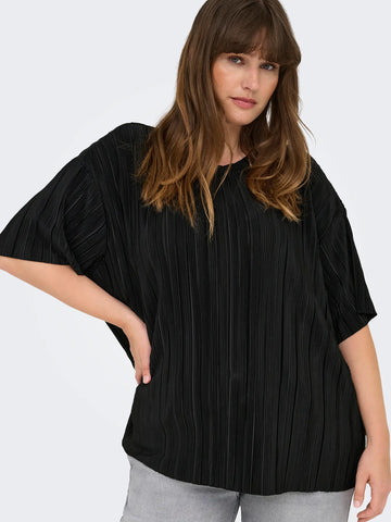 CARRAVENNA KORTERMET PLISSERT TOPP JRS NOOS