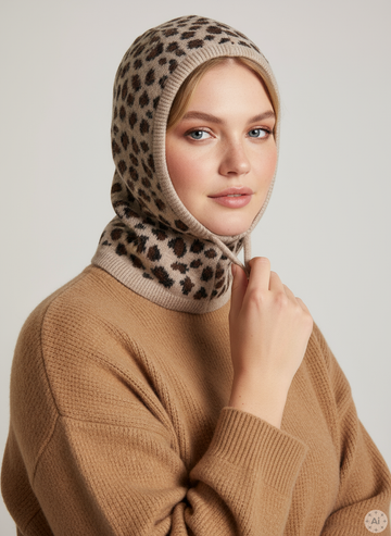 PcMine - Beige Leo Balaklava