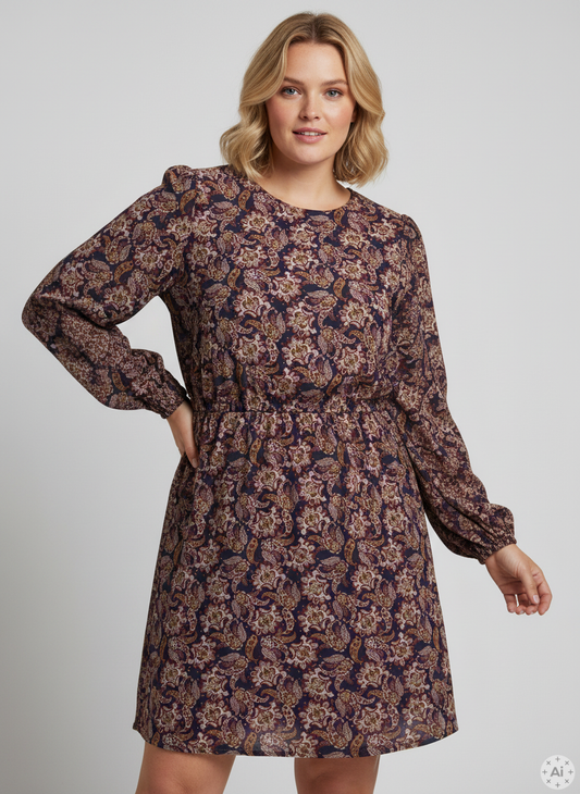 VmcSmilla - Langærmet Kjole