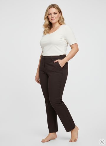 CarThea  -  Brune Bukser Ankellange