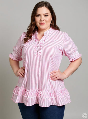 CpNELAN - Stripete Bluse