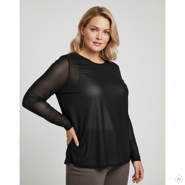 CpGITILLA - Mesh Bluse