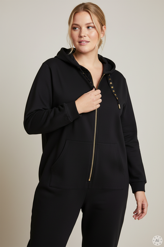 ZhOnepiece - Sort Hyggedragt