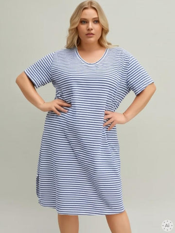 CPEVILYNNA - Stribet Kjole