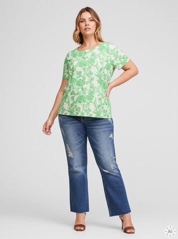 CARMARRAKESH KORTERMET TOPP MØNSTER