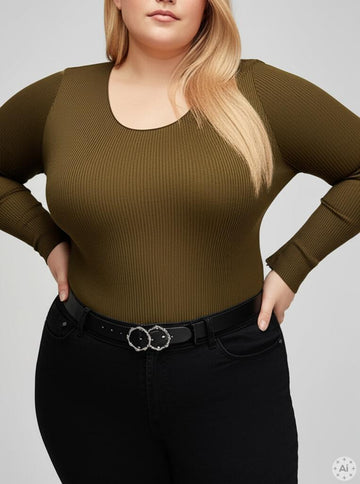 CARRASMI - PU JEANS BÆLTE