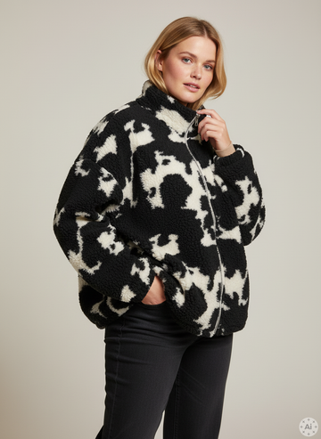 NmLuca - Langærmet Fleece Jakke