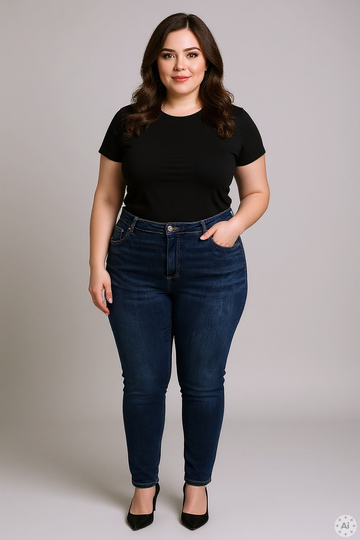 CarWilly Reg Skinny Denim Rea2600 Noos