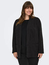 CarElly - Sort Blazer med Glimmer