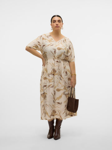 VmcCille Christa - Kjole med 2/4 Ærmer