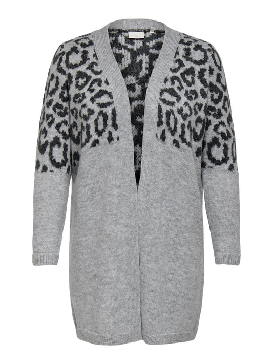 Animal Langermet Strikket Cardigan