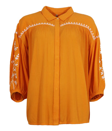 CpFAVORINE - Skjortebluse med Broderier