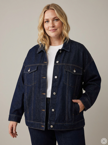 VmcTessa - Oversized denimjakke